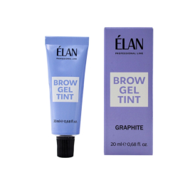 Гель фарба для брів ELAN Graphite, 20 мл