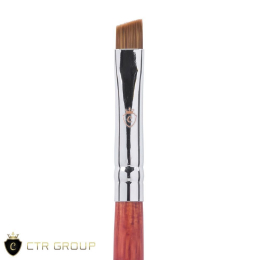 CTR пензель скошений  для брів  CTR W0545 синтетика