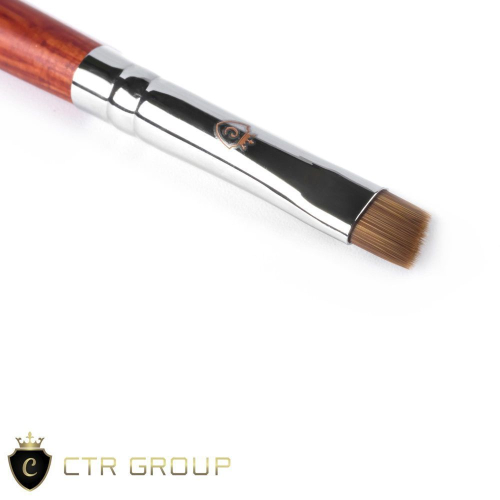 CTR пензель скошений  для брів  CTR W0545 синтетика - фото №2 