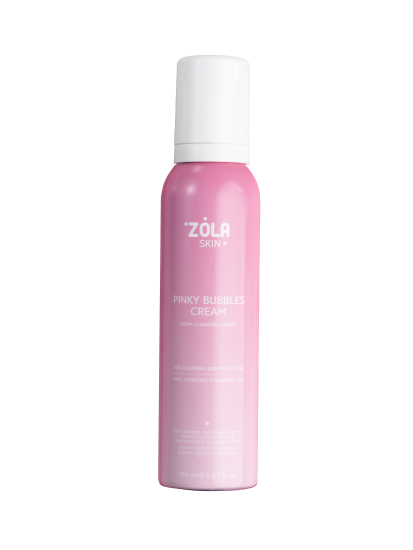 ZOLA SKIN Крем-пінка для вмивання Pinky Bubbles Cream. - фото