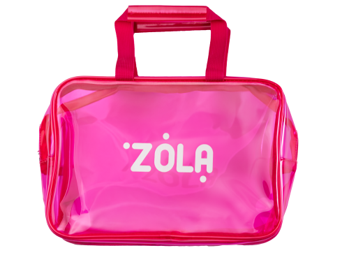 ZOLA косметична сумка рожева. - фото