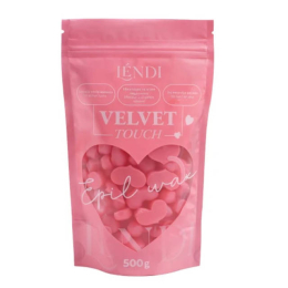 Lendi, Віск для депіляції 500г Velvet Touch рожевий.