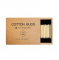 Ватні бамбукові палички Cotton Buds, 200 шт картонна квадратна упаковка в асортименті. - фото №3