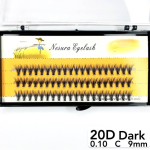 Війки Nesura Eyelash 20D 9 мм. (insta) - фото