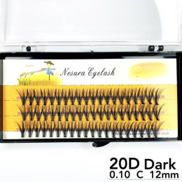 Війки Nesura Eyelash 20D 12 мм.