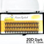 Війки Nesura Eyelash 20D 12 мм. - фото
