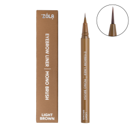 ZOLA Лайнер для брів c моно-пензлем Light Brown