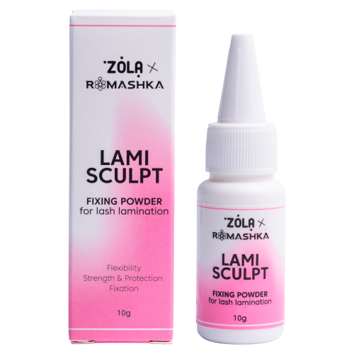 ZOLA x Romashka Фіксуюча пудра для ламінування вій LamiSculpt 10 г. - фото