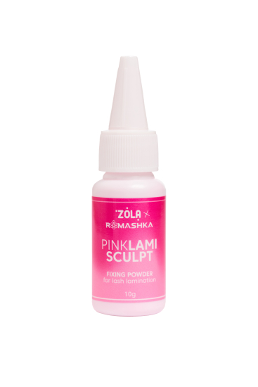 ZOLA x Romashka Фіксуюча пудра для ламінування вій Pink LamiSculpt 10 г. - фото