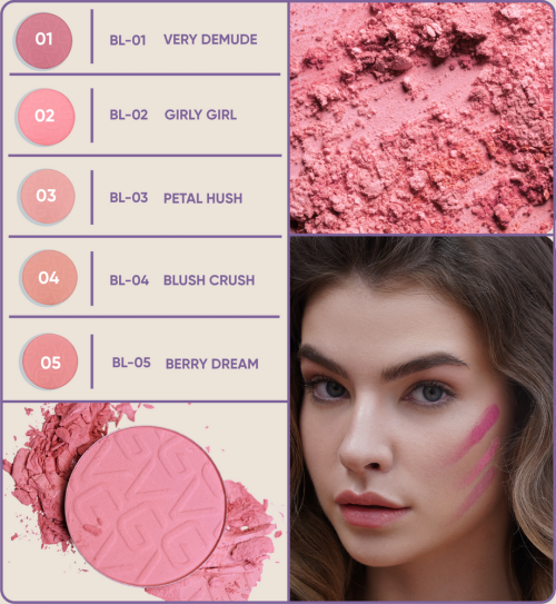 Рум'яна BL-03 - PETAL HUSH PROVG Provg - фото №4 