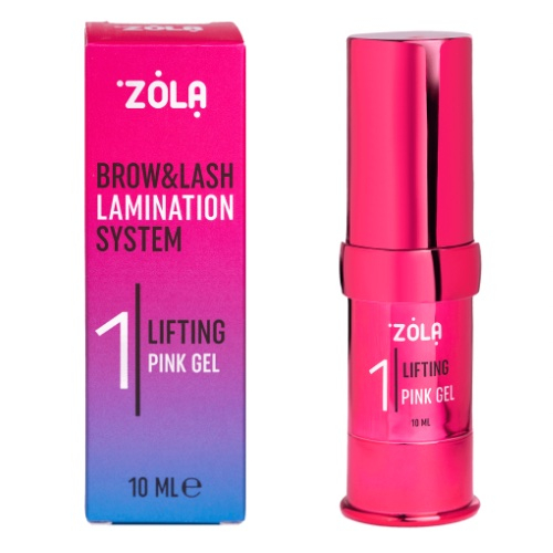 ZOLA Color Lab Склад для ламінування 01 Lifting Pink Gel - фото