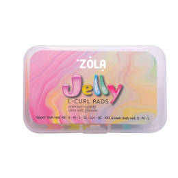 ZOLA Валики для ламінування Jelly L-Curl для верніх і нижніх вій.