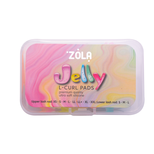 ZOLA Валики для ламінування Jelly L-Curl для верніх і нижніх вій. - фото