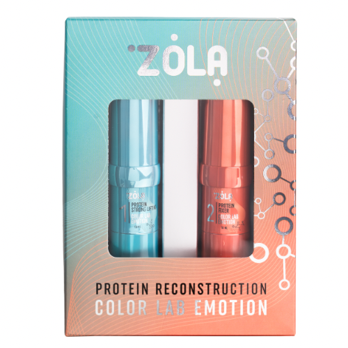 ZOLA COLOR LAB Набір для ламінування BROW&LASH PROTEIN RECONSTRUCTION - фото