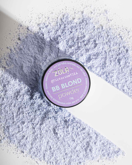 ZOLA Viktorina Vika Пудра освітлювальна фіолетова для брів BB Powder 10 g. - фото №3 