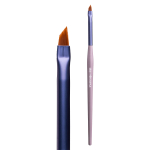 Zola x Romashka Скошений пензлик  для брів і вій Кинджал 01 - фото