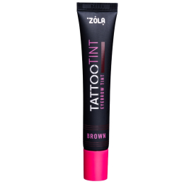 ZOLA Фарба для брів і вій TATTOO TINT Brown.