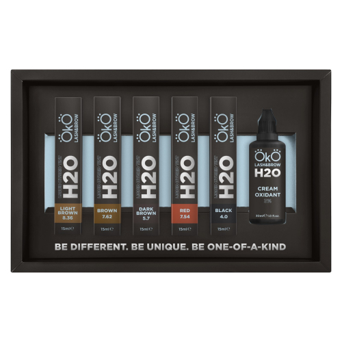 Набір фарби для брів та вій OKO Liquid Hybrid Tint H20. - фото №3 