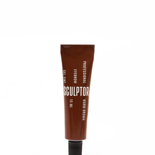Гель-фарба для брів Sculptor  Warm brown, 15 мл -  №3 